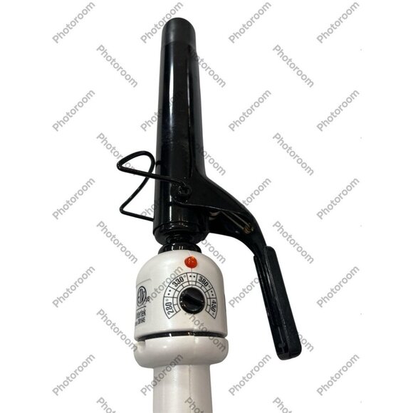 Hot Shot Tools Black Pearl 1 1/4" Ceramic Curling Iron, model S510402. - Picture 3 of 4